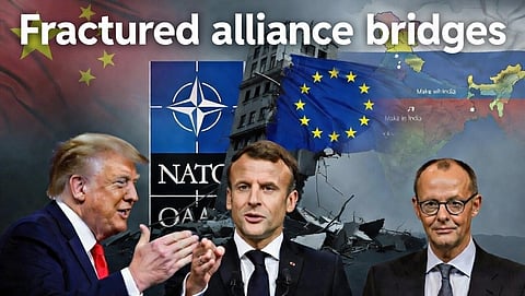 The rift between the US and key EU powers like France and Germany is widening to a chasm