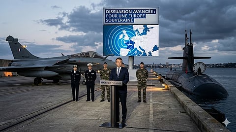 Macron: taking a major step