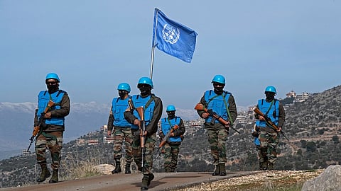 Indian peacekeepers in action