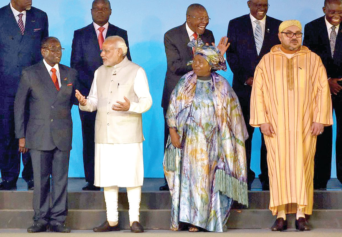 India bets big on Africa