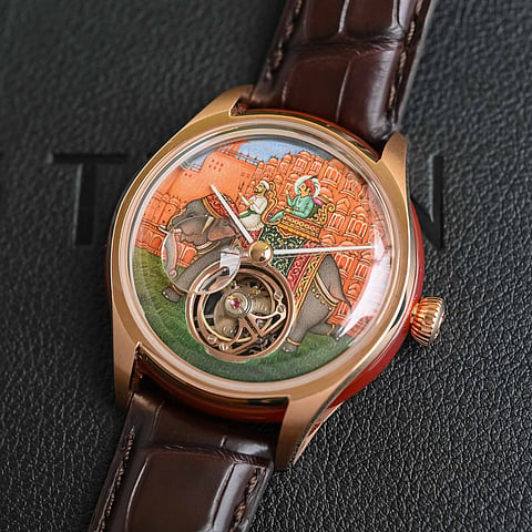 Titan Nebula Jalsa Tourbillon: first tourbillon watch from India 