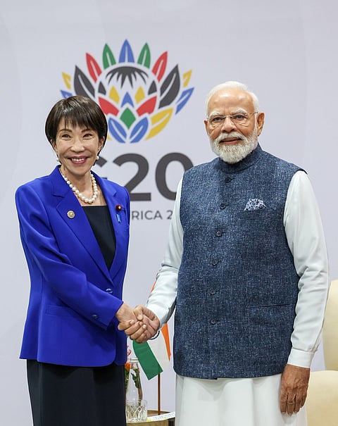 Takaichi with Modi:  sharing a ‘special strategic and global partnership’ 