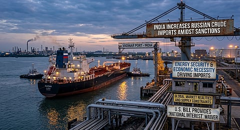 Russian oil keeps India’s energy engine running