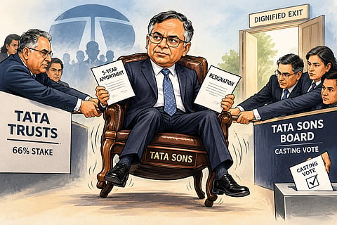 Chandra should leave with his head held high