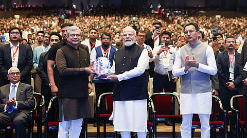 Vaishnaw with Modi at the Semicon India 2026: from ambition to execution