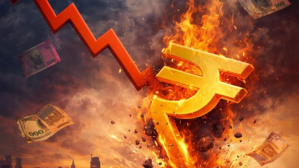Politics of falling rupee