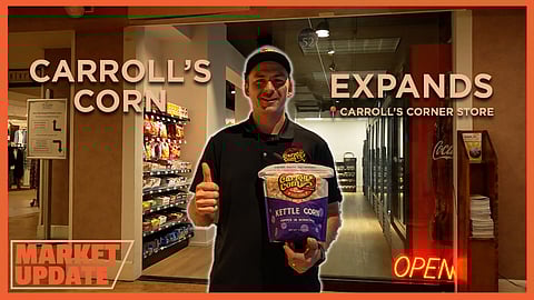 Downtown Rochester Welcomes Carroll's Corn Growth