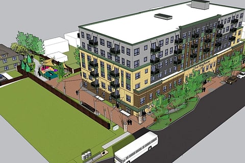Six-Story Mayflower to Bring Housing & Green Space to 2nd Street