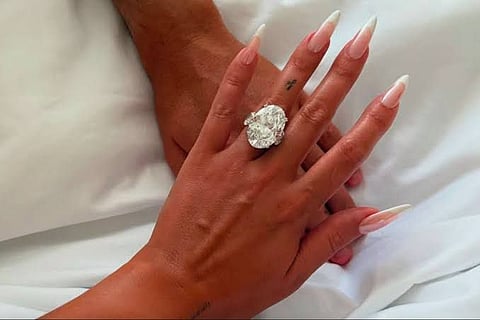 Georgina Rodriguez’s Mega Oval Engagement Ring — A $3M Sparkle Fit for Ronaldo’s Bride-to-Be
