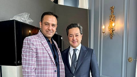 Rahul Kakadia seen with Gunjan Jain, Founder & Editor, BOJ 