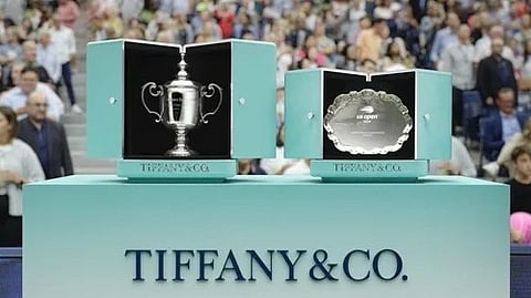 The Tiffany & Co. official Trophy Provider of the US open
