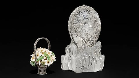 Frosted Treasure: The Fabergé Winter Egg Returns to Auction