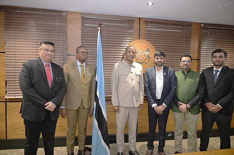 Direct Diamond Trade in Focus as Botswana President Applauds GJEPC’s White Paper