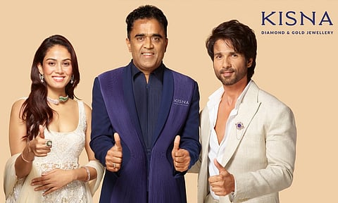 Kisna Welcomes Shahid & Mira as the New Face of Its Sparkle