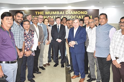 High Level Belgian Government Delegation Visits Bharat Diamond Bourse, Strengthens Ties