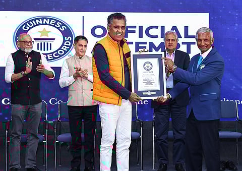 Kisna Diamond and Gold Jewellery sets a Guinness World Record marks with a marathon across 55 cities