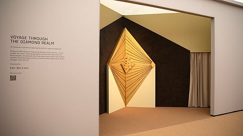 Voyage Through the Diamond Realm debuts at Indian Art Fair