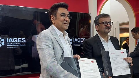 Shringar House of Mangalsutra Signs MoU with IAGES to Enhance Trust in Gold Jewellery Trade