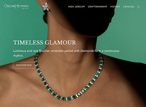 Oscar Heyman Launches Immersive New Website