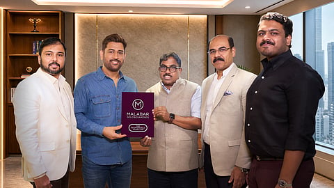 MS Dhoni Joins Malabar Gold & Diamonds as Brand Ambassador