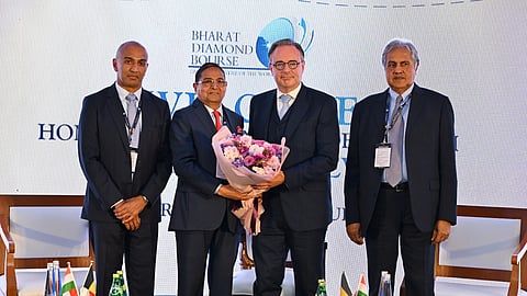 Belgian Prime Minister H.E. Bart De Wever Makes Historic First Visit To Bharat Diamond Bourse