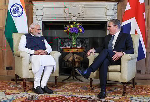 UK PM Keir Starmer to make first official visit to India, set to seal landmark deals with PM Modi