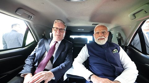 Modi says India-UK friendship ‘filled with great vigour’ as he meets British PM Starmer in Mumbai
