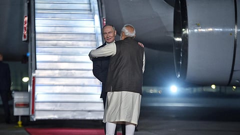 Indian PM Modi breaks protocol to personally receive President Putin in Delhi