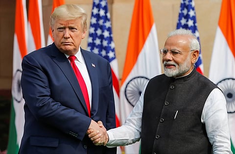 trump and modi