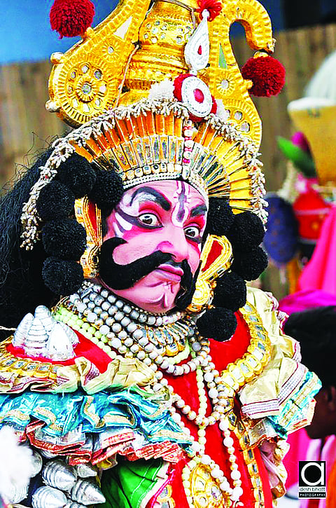 Y FOR YAKSHAGANA 