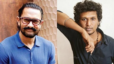 Aamir Khan (L) and Lokesh Kanagaraj