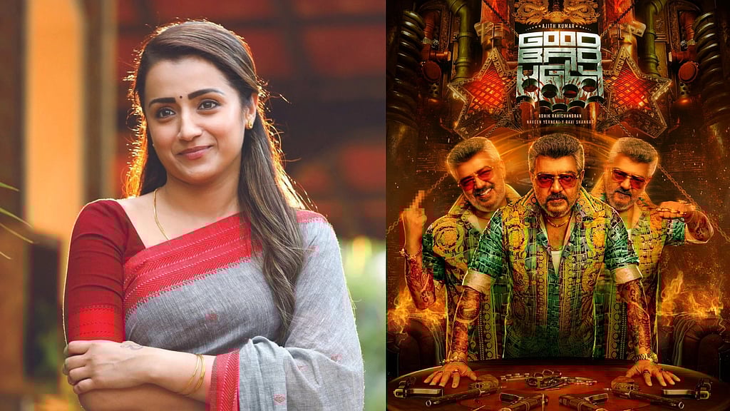 Trisha confirms being a part of Ajith Kumar's Good Bag Ugly