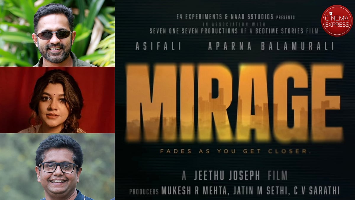 Asif Ali and Aparna Balamurali’s film with Jeethu Joseph titled Mirage