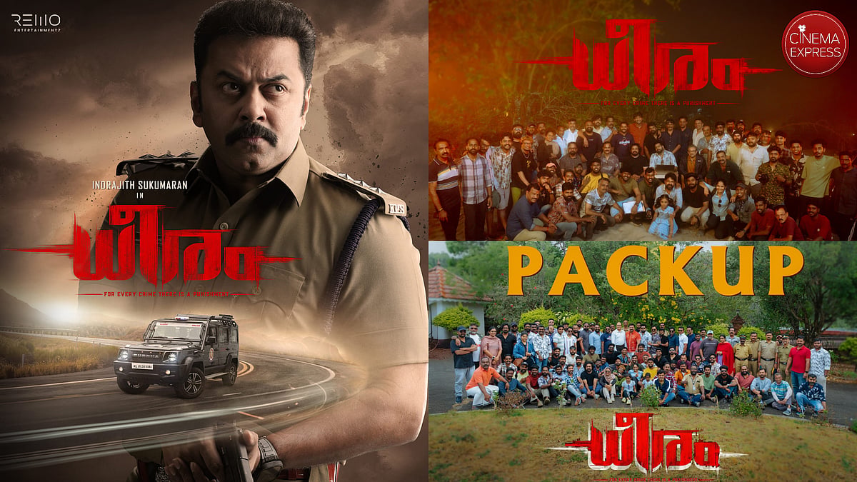 It’s a wrap for Indrajith Sukumaran’s Dheeram
