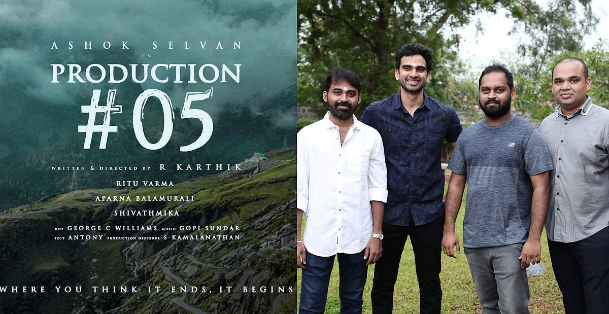Ashok Selvan's next starts filming