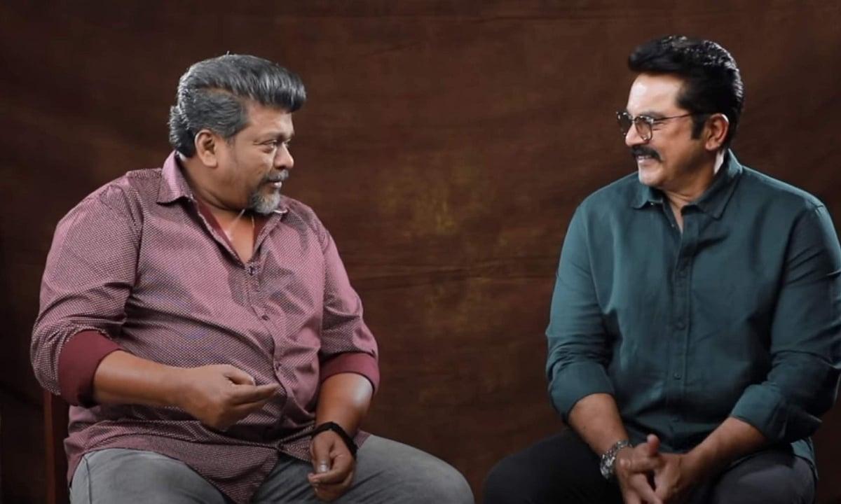 Parthiban and Sarathkumar talk about playing Pazhuvettarayar brothers ...