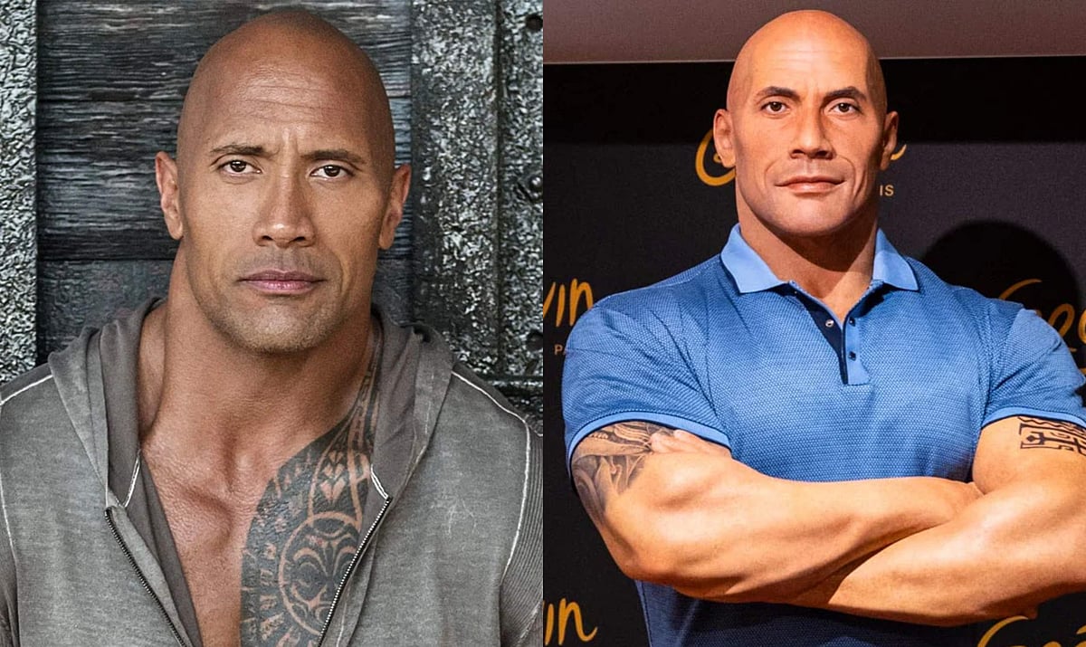 French museum corrects skin tone of Dwayne Johnson's wax statue after