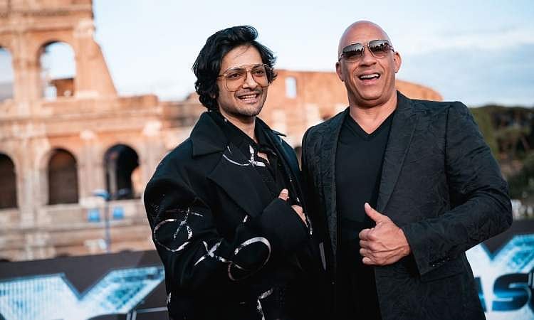 Ali Fazal reunites with Fast and Furious 7 co-star Vin Diesel at Fast X ...