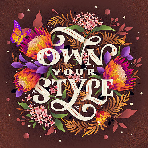 Lettering - The Art of Frozen Poetry