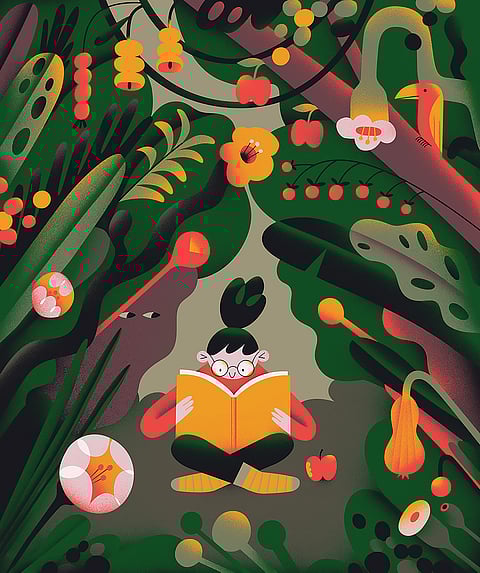 Painting with Vibrant Colours in the Dark Times of Pandemic