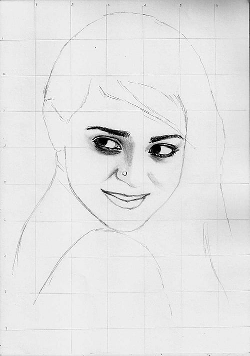 Learn to Draw a Realistic Portrait with Pencil, Sketch Drawing