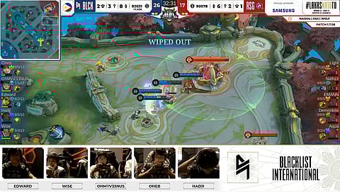 Blacklist reclaims top seed, ECHO beats NXPE