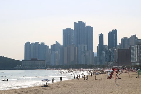 HAEUNDAE Beach in Busan, South Korea. | PHOTOGRAPHS BY PAULINE SONGCO FOR THE DAILY TRIBUNE