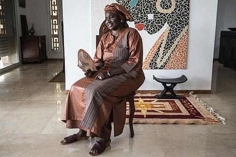 Senegal's former prime minister Aminata Toure says women "can bring another culture of governing". (Photo: by JOHN WESSELS / AFP)