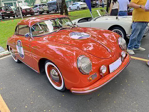 PHOTOGRAPHS by RONALD DE LOS REYES FOR DAILY TRIBUNE
CLASSIC cars banner Tour de Cebu’s press conference at the Manila Polo Club in Makati City. 


