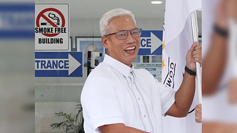 Philippine Sports Commission chairperson Noli Eala is retaining the rate of the athletes’ allowances for now. | Photograph by Joey Sanchez Mendoza 
@tribunephl_joey