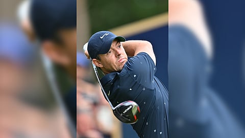 Rory McIlroy birdies final hole to leap on top of the leaderbaord in the in the Italian Open. |  Glyn KIRK/AGENCE FRANCE-PRESSE