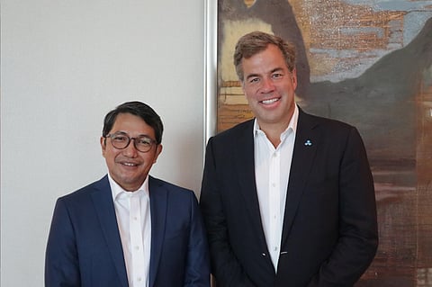 Harris D. Jacildo, Chairman and President of I-Remit and Brooks Entwistle, Senior Vice President and Managing Director at Ripple