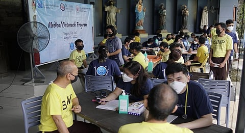 Persons deprived of liberty get the chance to have general checkups from St. Luke’s Medical Center doctors. | Photograph courtesy of SLMC