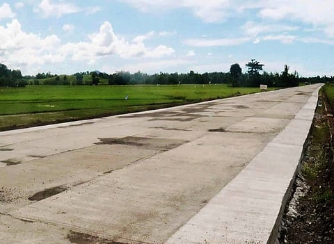 Swift Capiz bypass roads construction seen